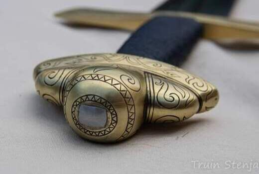 THE "Gjermundbu" sword Viking Legend Historycal Medieval Battle Ready Sharp SWRD