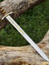 Excalibur VIKING Sword Merlin Knight Templar Sword, Medieval Battle Ready sword