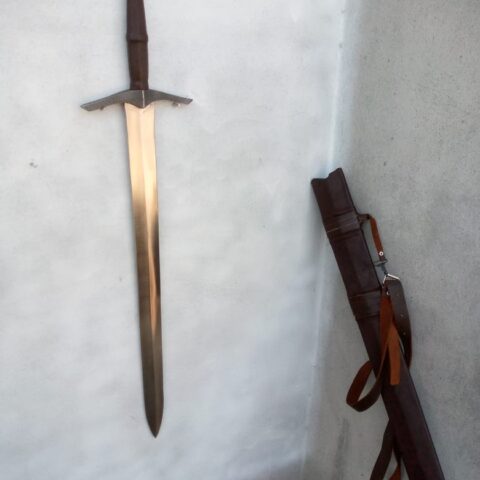 Hand Forged High Carbon Steel Viking Sword Sharp / Battle Ready Medieval Sword