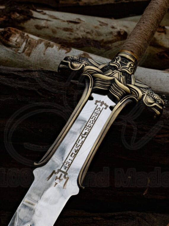 Conan The Barbarian Atlantean Sword Replica Sword High Steel Sword With Sheath