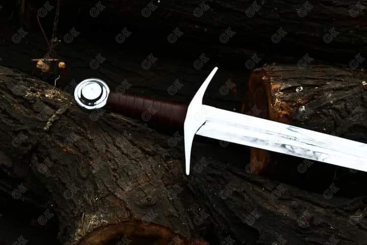 Hand Forged High Carbon Steel Viking Sword Sharp / Battle Ready Medieval Sword