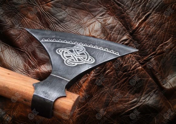 Medieval Replica Historic Viking big DANE Axe Battle Axe Forged Carbon steel 40"