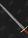 Hand Forged- Damascus Steel Viking Sword Sharp Battle Ready Medieval Sword /Gift