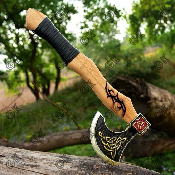 Custom Made Viking axe Battle Tomahawk, Hatchet, Hunting, Tactical, Axe W/sheath