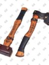 2PCS set - viking axe viking hammer, Mjolnir hammer hand forged hatchet tomahawk