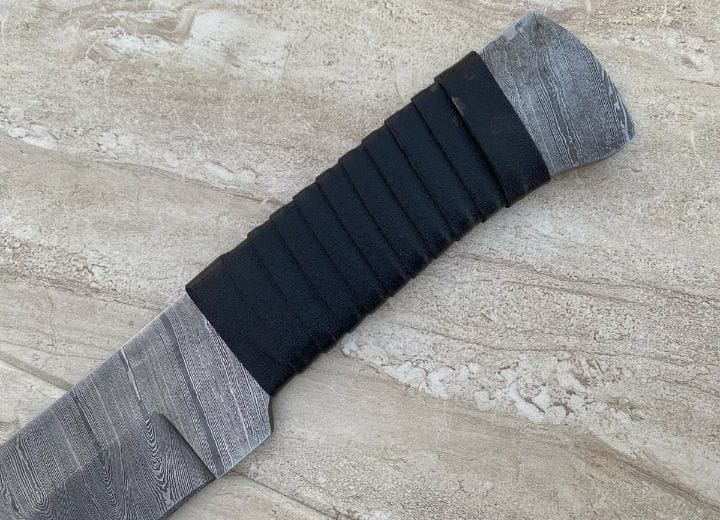 Custom Hand Forged- Damascus steel Full Tang SEAX Knife Hunting Knife Camping16"