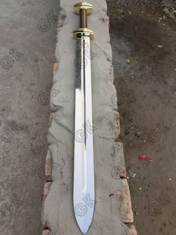 Medieval, Hand Forged Viking Long Sword/ Fully Functional And Battle Ready Sharp