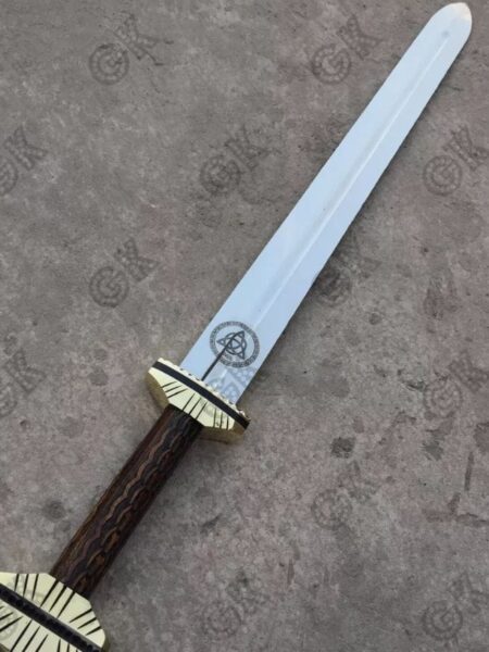 Medieval, Hand Forged Viking Long Sword/ Fully Functional And Battle Ready Sharp