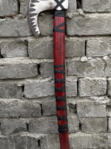Valhalla Viking Axe Bearded Medieval / Battle Ready Hatchet Throwing's Axe Xmas