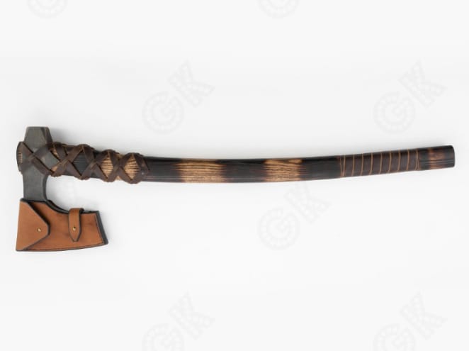 Viking Axe Battle Forged /Ragner Lothbrok- Axe High Temper Carbon steel For used