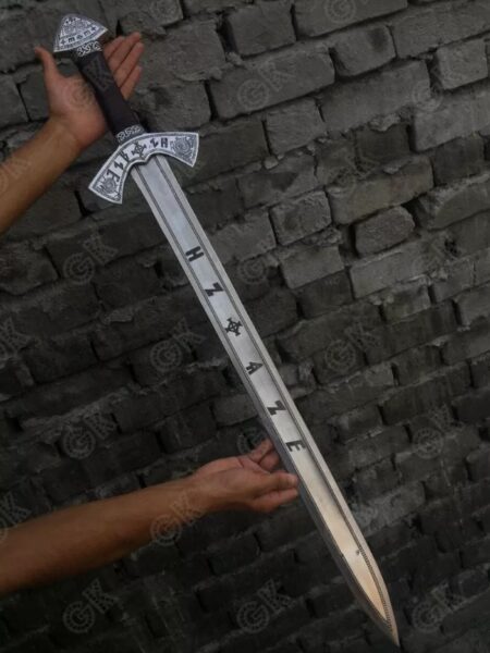 Hand Forged - High Carbon Steel Viking Sword Sharp / Battle Ready Medieval Sword