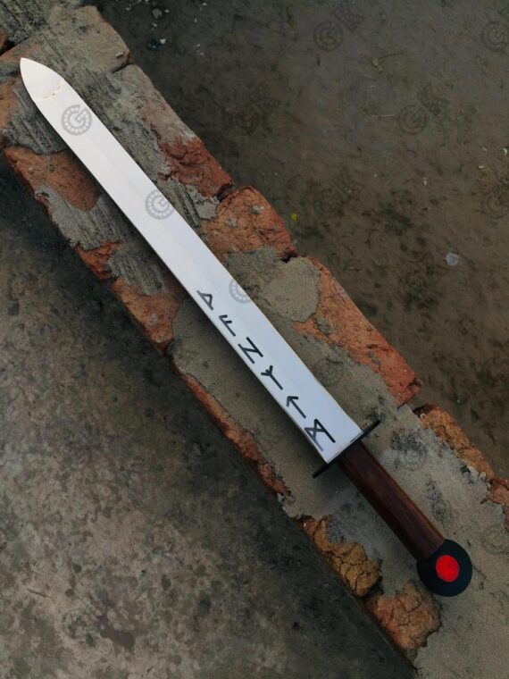 Hand Forged- High Carbon Steel Viking short Sword /Medieval, Battle Ready, Xmas