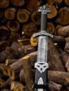 Medieval Hand Forged -Damascus Steel Viking Sword Sharp / Battle Ready Full tang