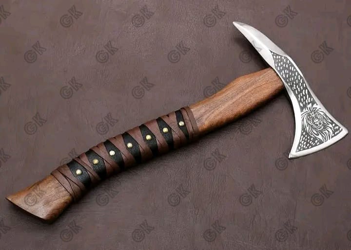 Custom Made Viking Tactical Ax Hatchet Tomahawk - Hand Forged High Carbon Steel