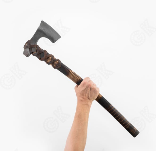 Viking Axe Battle Forged /Ragner Lothbrok- Axe High Temper Carbon steel For used