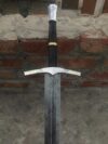 Hand Forged High Damascus Steel Viking Sword Sharp / Battle Ready Medieval Sword