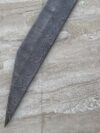 Custom Hand Forged- Damascus steel Full Tang SEAX Knife Hunting Knife Camping16"