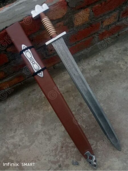 Custom handmade Viking sword Medieval Battle ready combat warrior sword full tng