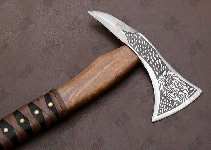 Custom Made Viking Tactical Ax Hatchet Tomahawk - Hand Forged High Carbon Steel