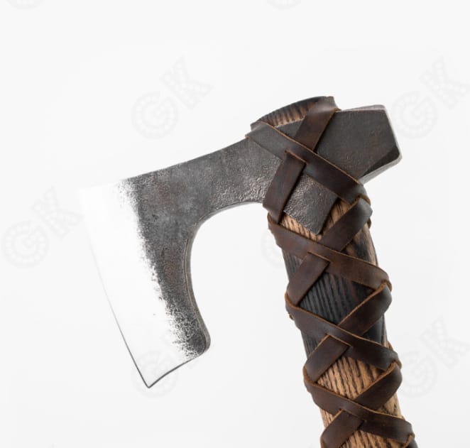 Viking Axe Battle Forged /Ragner Lothbrok- Axe High Temper Carbon steel For used