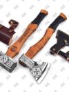 2PCS set - viking axe viking hammer, Mjolnir hammer hand forged hatchet tomahawk