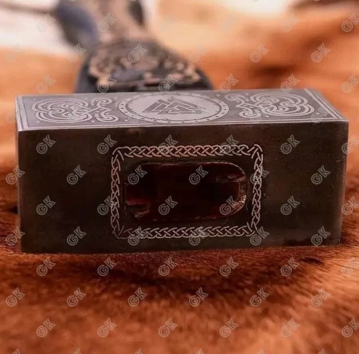 Viking Hammer, Mjolnir Hammer, Hand forged Carbon steel - Valhulla Gift Hammer