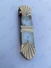 Custom Hand Forged - Damascus Steel Folding Pocket Knife Mother Of Pearl, HANDLE