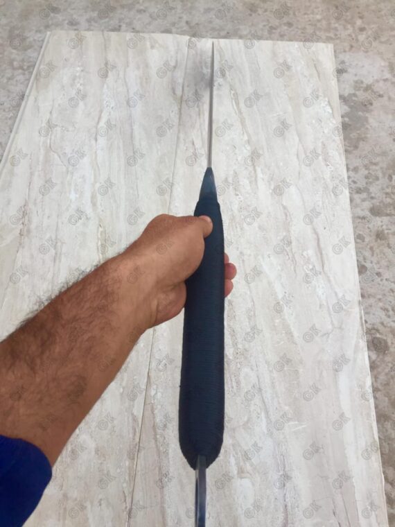 Custom Hang Forged, Naginata Sword 440C Steel High Temper Full Tang Ready To Use