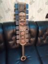 Custom made GK handmade Aztec Sword War Club Medieval, Battle with 1075 steel