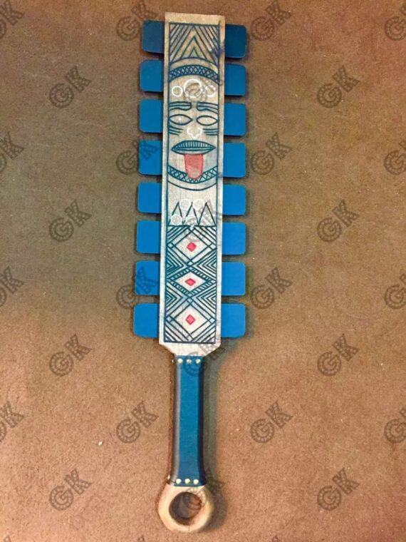 Custom made GK handmade Aztec Sword War Club Medieval, Battle with 1075 steel