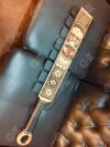Custom made GK handmade Aztec Sword War Club Medieval, Battle with 1075 steel
