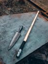 44"Custom Made Forged Medieval-Battle-Ready Viking Hunting spear / Ottaman Style