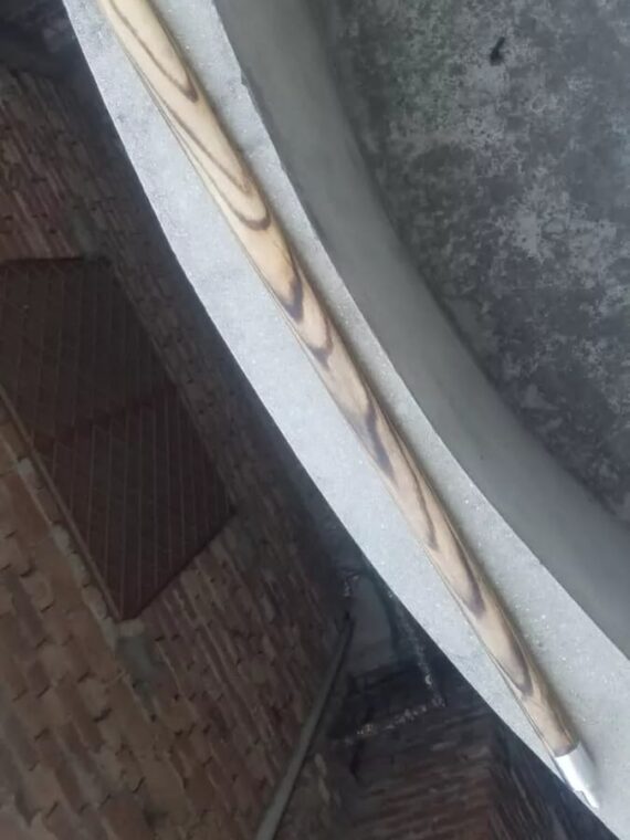 Custom handmade Walking Stick AXE Carbon Steel Grand Parents & Father Best Gift