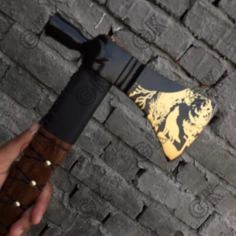 Custom made Merry Christmas Gift axe Viking Axe, Tomahawk Axe, Medieval, Camping